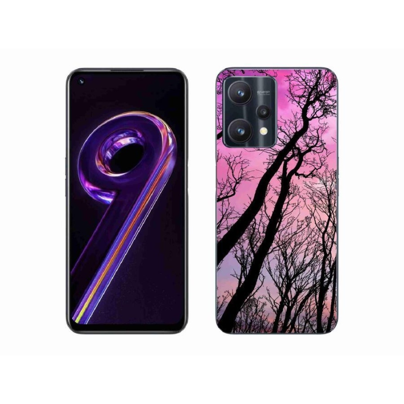 Gelový obal mmCase na mobil Realme 9 Pro 5G - opadané stromy