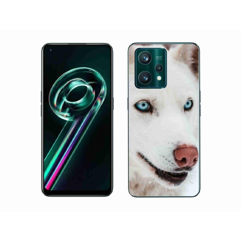 Gelový obal mmCase na mobil Realme 9 Pro+ 5G - psí pohled