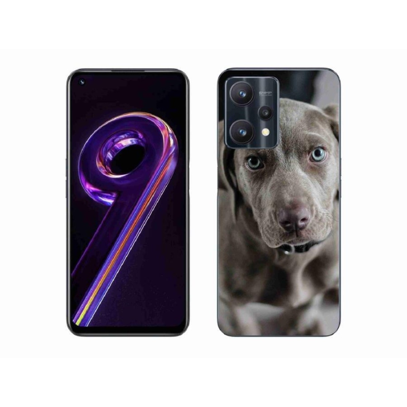 Gelový obal mmCase na mobil Realme 9 Pro 5G - výmarský ohař