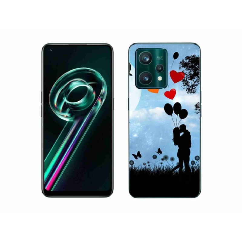 Gelový obal mmCase na mobil Realme 9 Pro+ 5G - zamilovaný pár