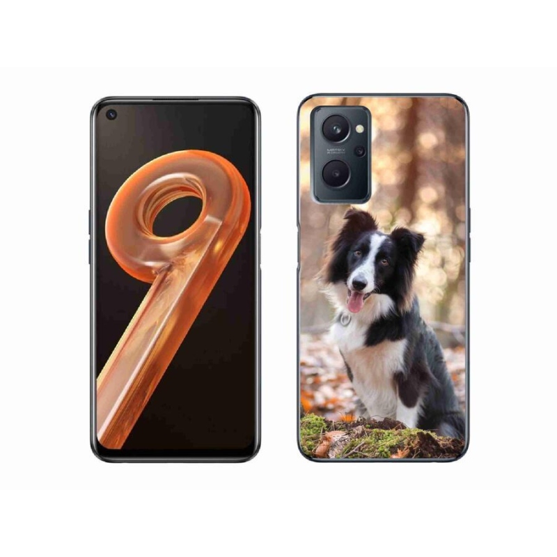 Gelový obal mmCase na mobil Realme 9i - border kolie 1