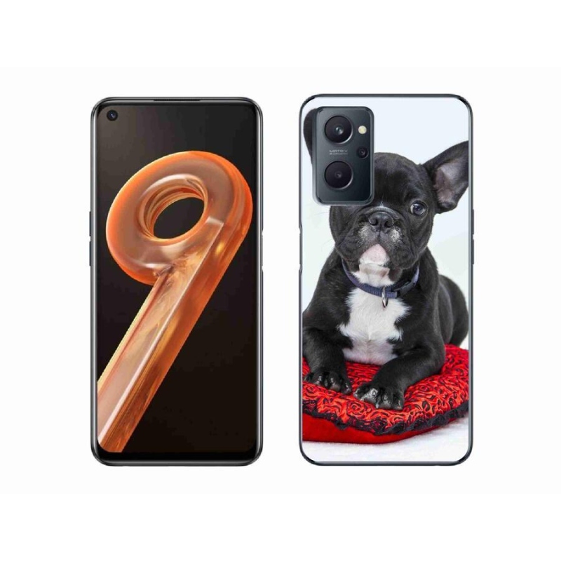 Gelový obal mmCase na mobil Realme 9i - buldok