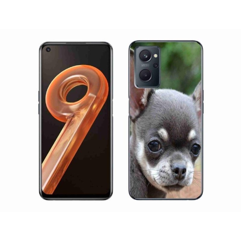 Gelový obal mmCase na mobil Realme 9i - čivava