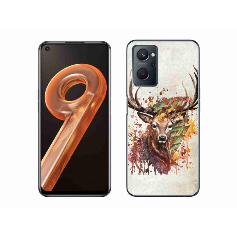 Gelový obal mmCase na mobil Realme 9i - jelen 1