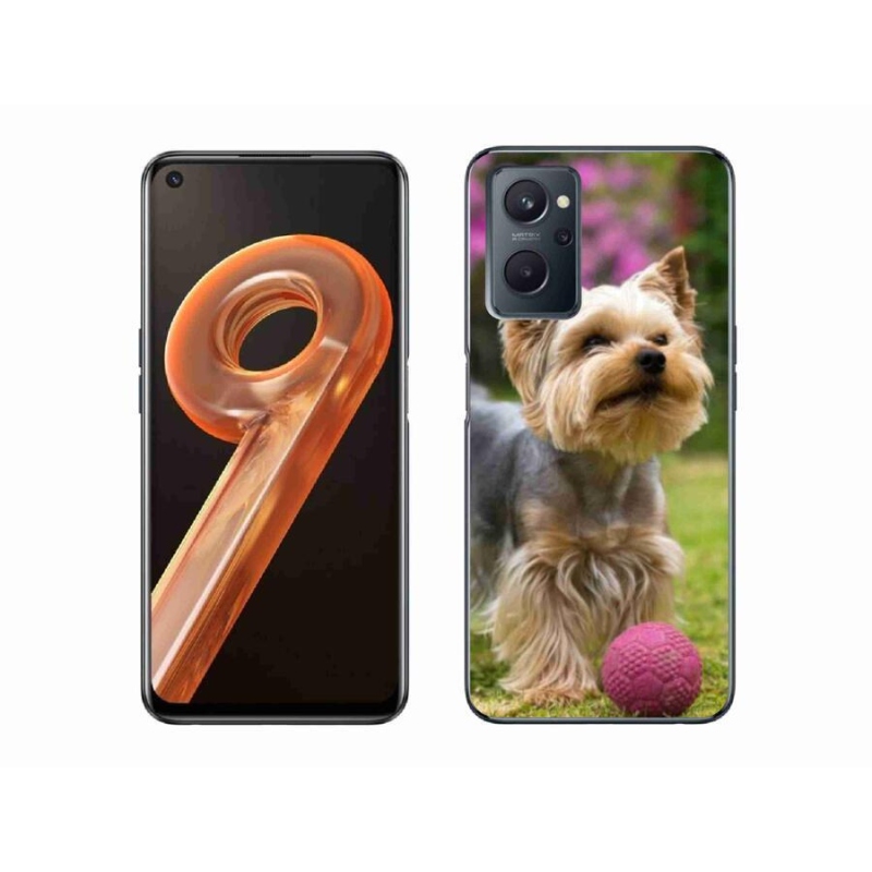 Gelový obal mmCase na mobil Realme 9i - jorkšír 4
