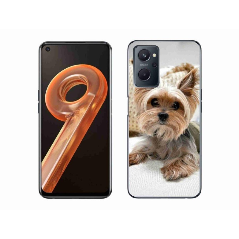 Gelový obal mmCase na mobil Realme 9i - jorkšír 5