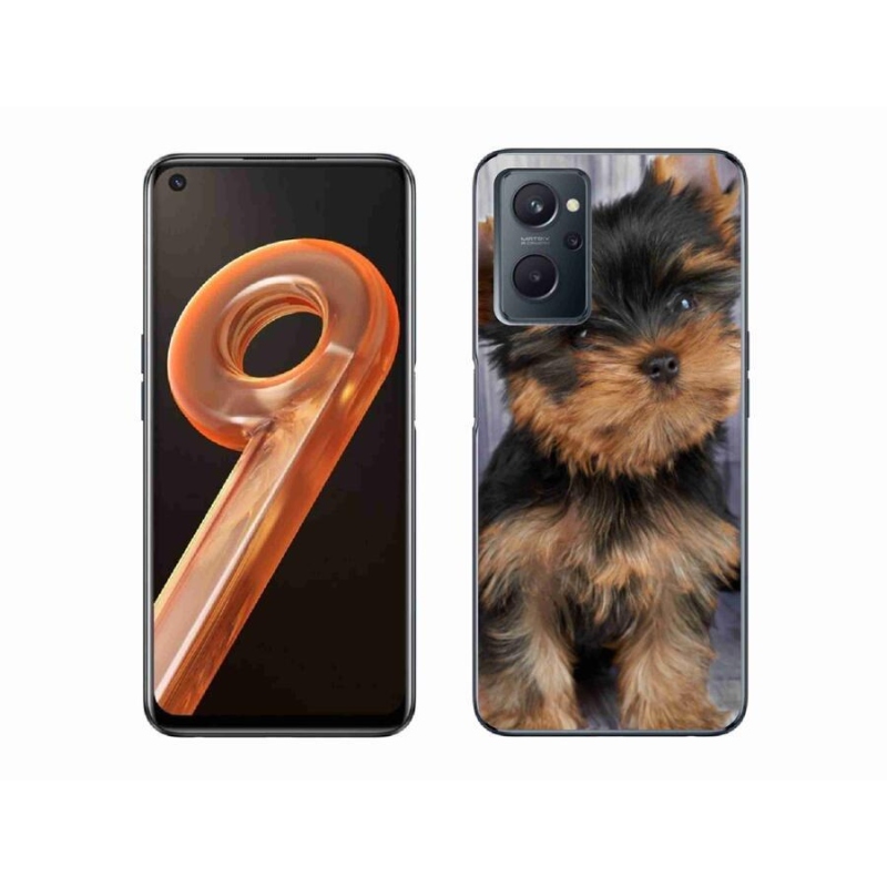 Gelový obal mmCase na mobil Realme 9i - jorkšír 9