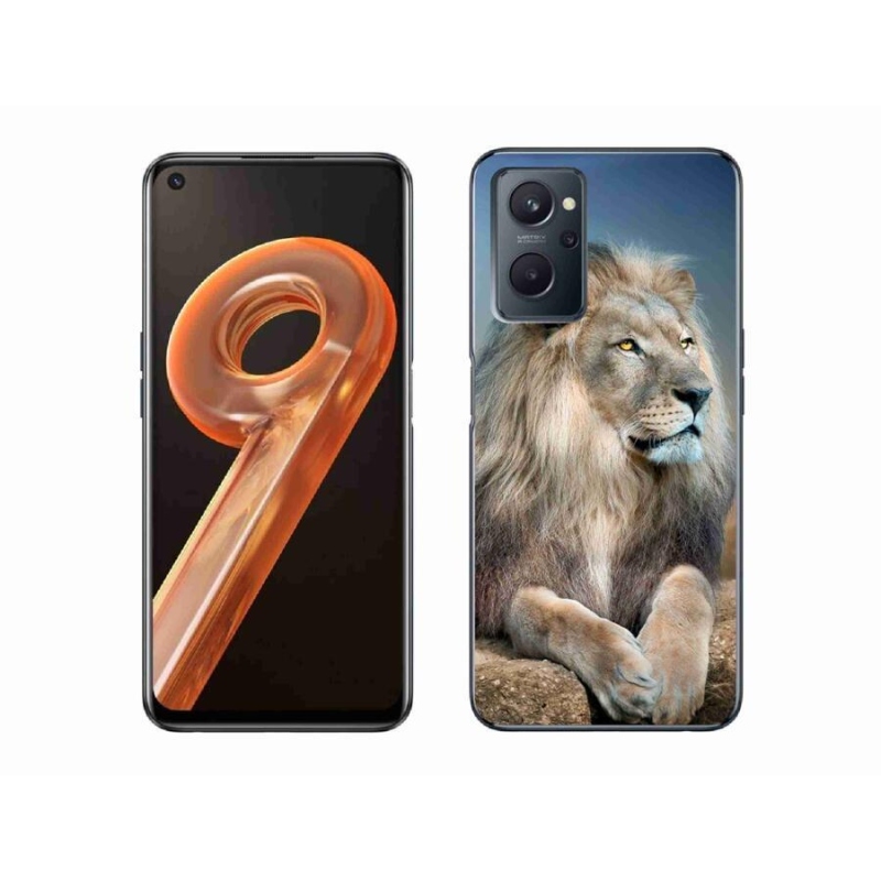 Gelový obal mmCase na mobil Realme 9i - lev 1