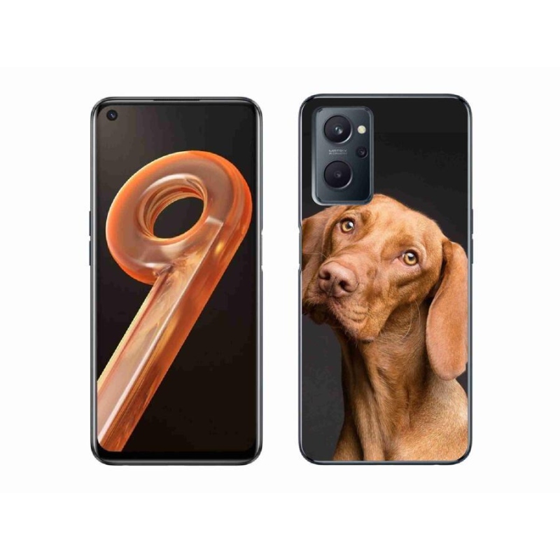 Gelový obal mmCase na mobil Realme 9i - maďarský ohař