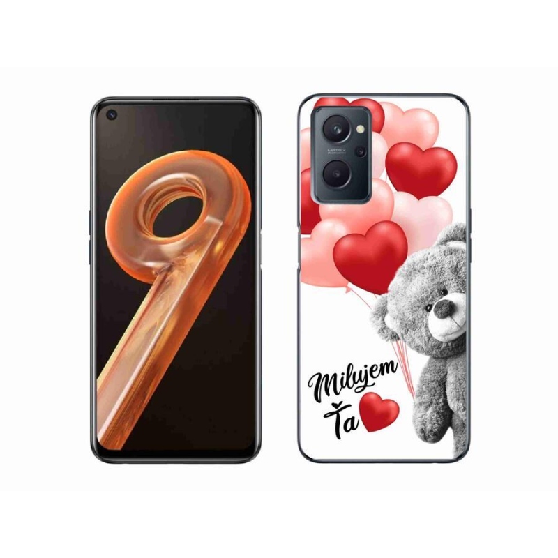Gelový obal mmCase na mobil Realme 9i - milujem Ťa sk
