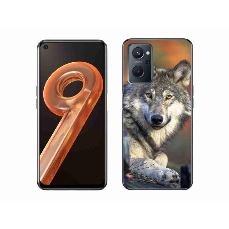 Gelový obal mmCase na mobil Realme 9i - vlk