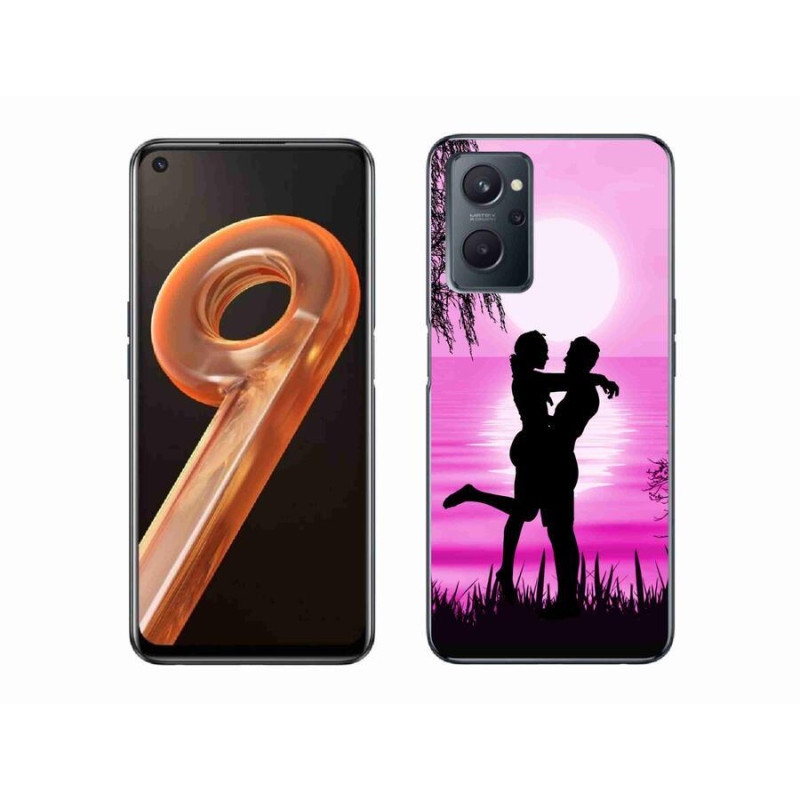 Gelový obal mmCase na mobil Realme 9i - západ slunce