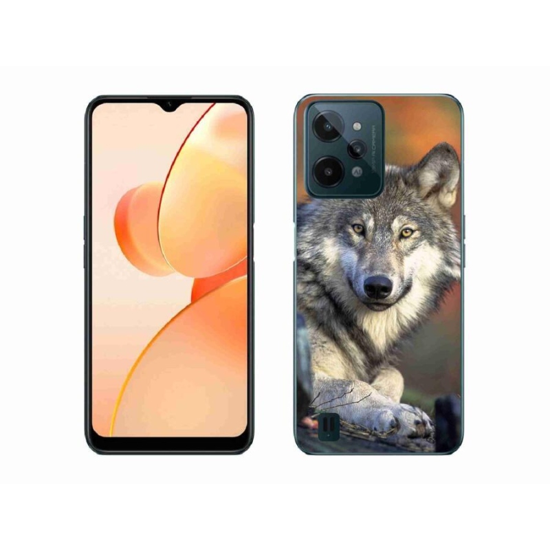 Gelový obal mmCase na mobil Realme C31 - vlk