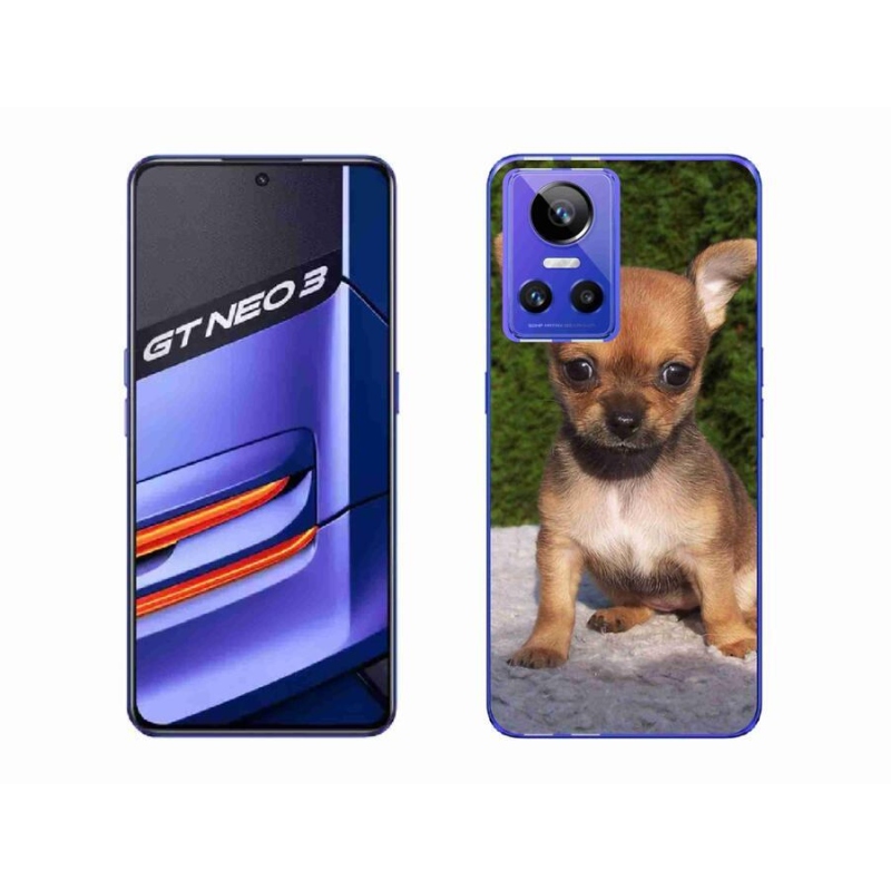 Gelový obal mmCase na mobil Realme GT Neo 3 - čivava 3