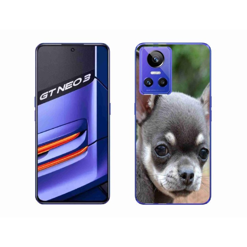 Gelový obal mmCase na mobil Realme GT Neo 3 - čivava