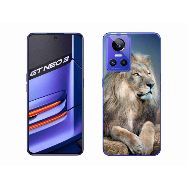 Gelový obal mmCase na mobil Realme GT Neo 3 - lev 1