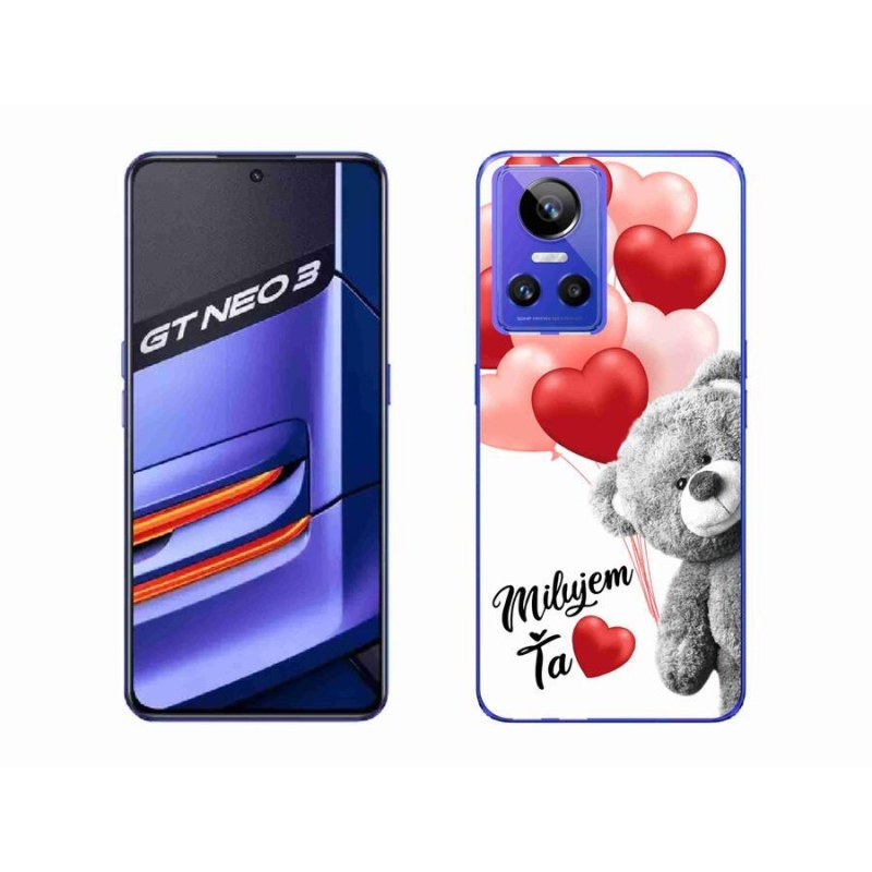 Gelový obal mmCase na mobil Realme GT Neo 3 - milujem Ťa sk