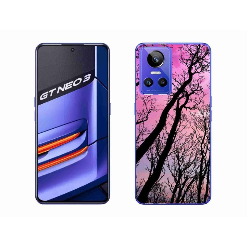 Gelový obal mmCase na mobil Realme GT Neo 3 - opadané stromy