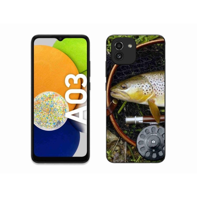 Gelový obal mmCase na mobil Samsung Galaxy A03 - pstruh 2