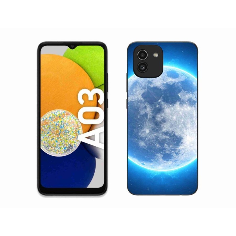 Gelový obal mmCase na mobil Samsung Galaxy A03 - zeměkoule