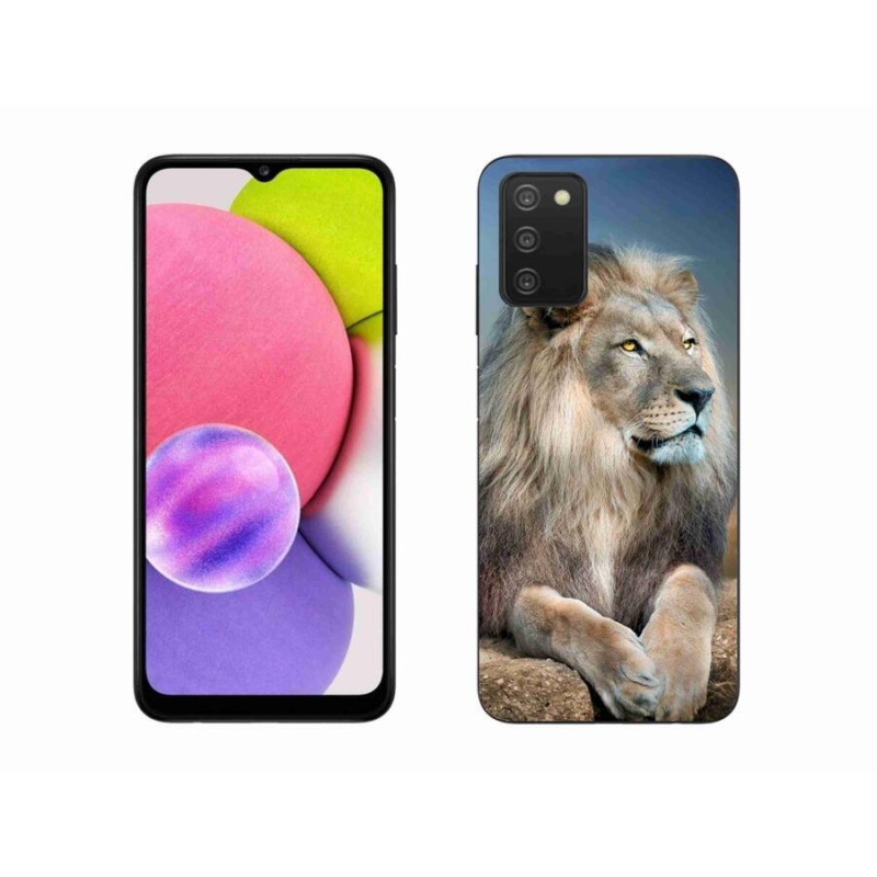 Gelový obal mmCase na mobil Samsung Galaxy A03s (166.6 x 75.9 x 9.1) - lev 1