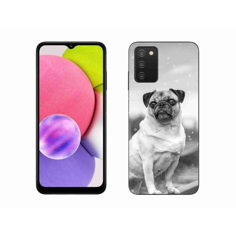 Gelový obal mmCase na mobil Samsung Galaxy A03s (166.6 x 75.9 x 9.1) - mops