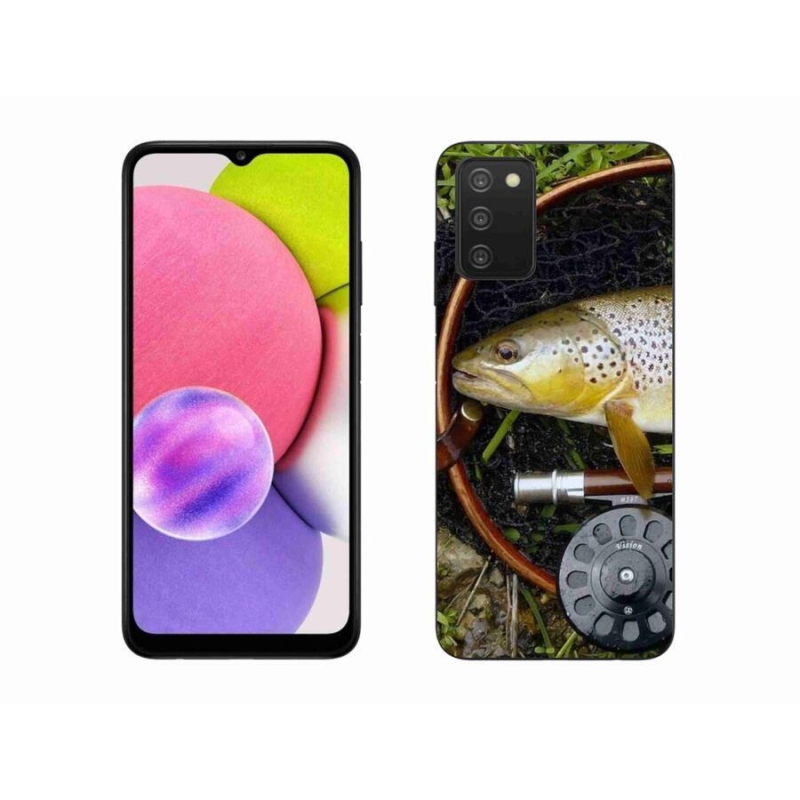 Gelový obal mmCase na mobil Samsung Galaxy A03s (166.6 x 75.9 x 9.1) - pstruh 2