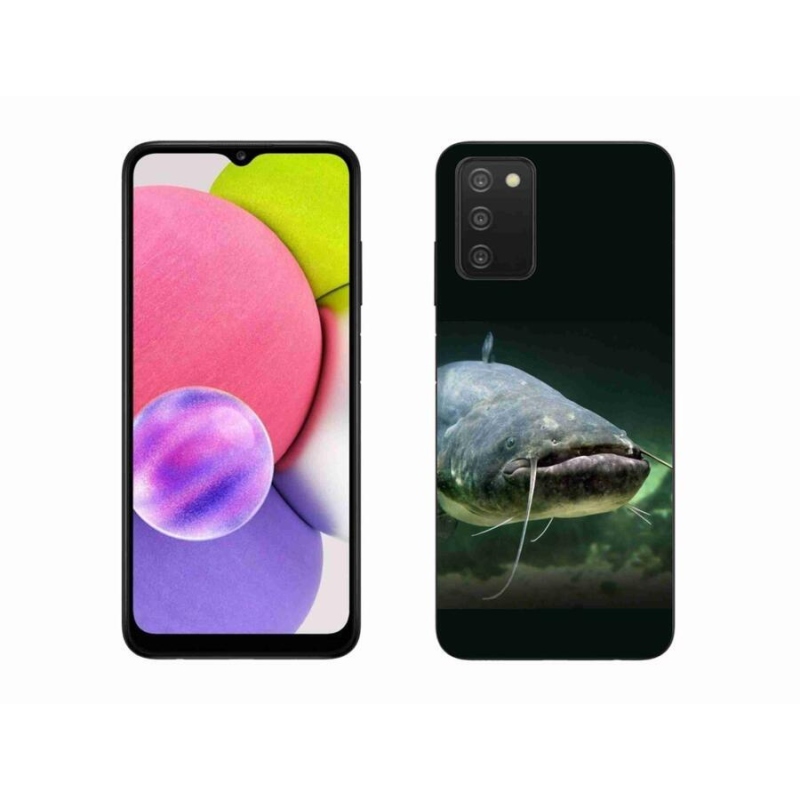 Gelový obal mmCase na mobil Samsung Galaxy A03s (166.6 x 75.9 x 9.1) - sumec