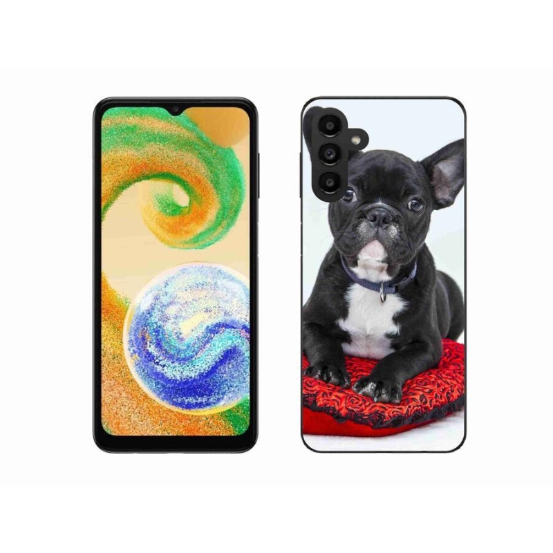 Gelový obal mmCase na mobil Samsung Galaxy A04s (164.7x76.7x9.1mm) - buldok
