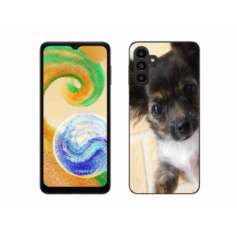 Gelový obal mmCase na mobil Samsung Galaxy A04s (164.7x76.7x9.1mm) - čivava 2