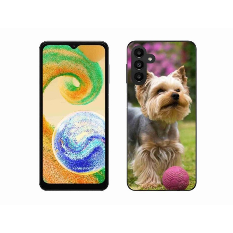 Gelový obal mmCase na mobil Samsung Galaxy A04s (164.7x76.7x9.1mm) - jorkšír 4