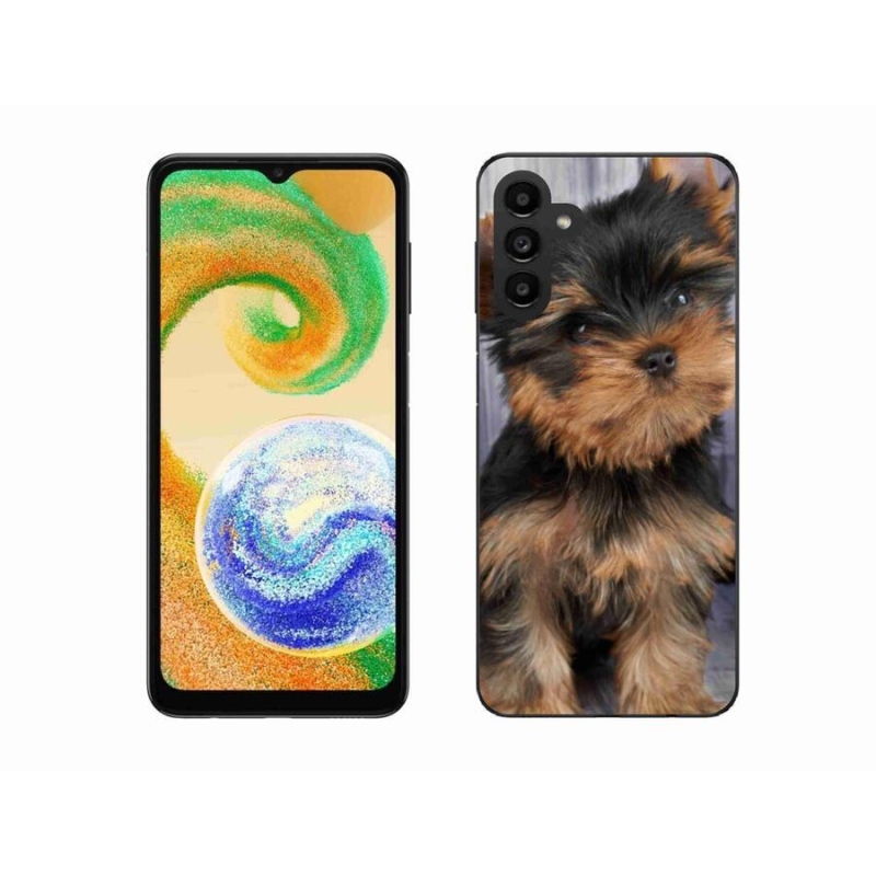 Gelový obal mmCase na mobil Samsung Galaxy A04s (164.7x76.7x9.1mm) - jorkšír 9