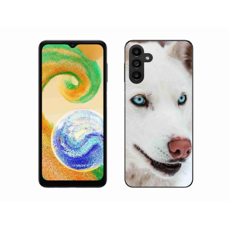 Gelový obal mmCase na mobil Samsung Galaxy A04s (164.7x76.7x9.1mm) - psí pohled