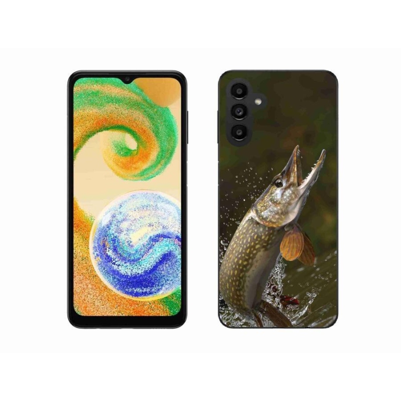 Gelový obal mmCase na mobil Samsung Galaxy A04s (164.7x76.7x9.1mm) - štika
