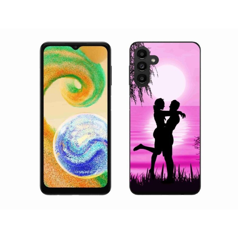 Gelový obal mmCase na mobil Samsung Galaxy A04s (164.7x76.7x9.1mm) - západ slunce