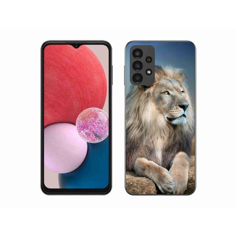 Gelový obal mmCase na mobil Samsung Galaxy A13 4G - lev 1