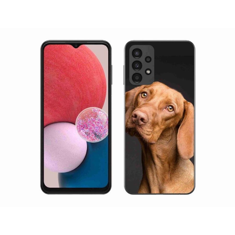 Gelový obal mmCase na mobil Samsung Galaxy A13 4G - maďarský ohař