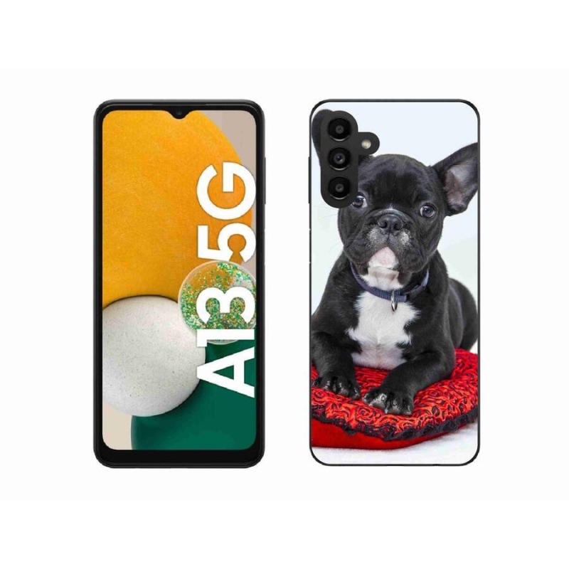 Gelový obal mmCase na mobil Samsung Galaxy A13 5G - buldok