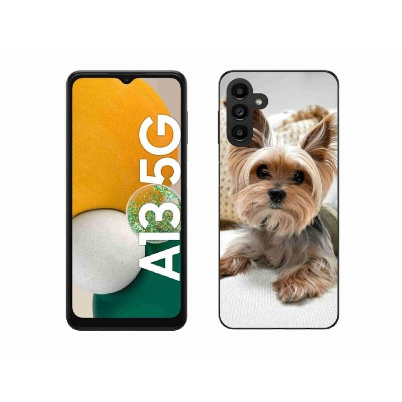 Gelový obal mmCase na mobil Samsung Galaxy A13 5G - jorkšír 5