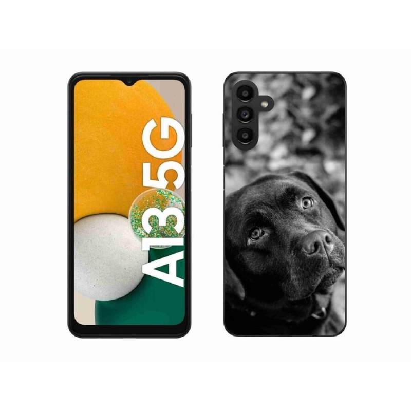Gelový obal mmCase na mobil Samsung Galaxy A13 5G - labrador