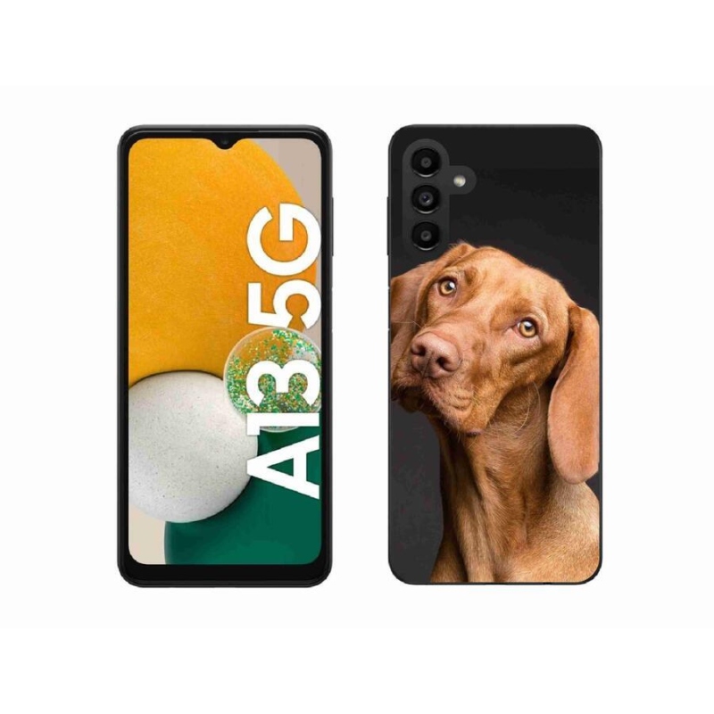 Gelový obal mmCase na mobil Samsung Galaxy A13 5G - maďarský ohař