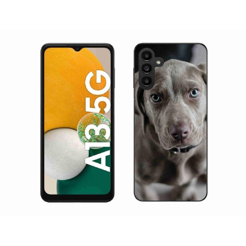 Gelový obal mmCase na mobil Samsung Galaxy A13 5G - výmarský ohař
