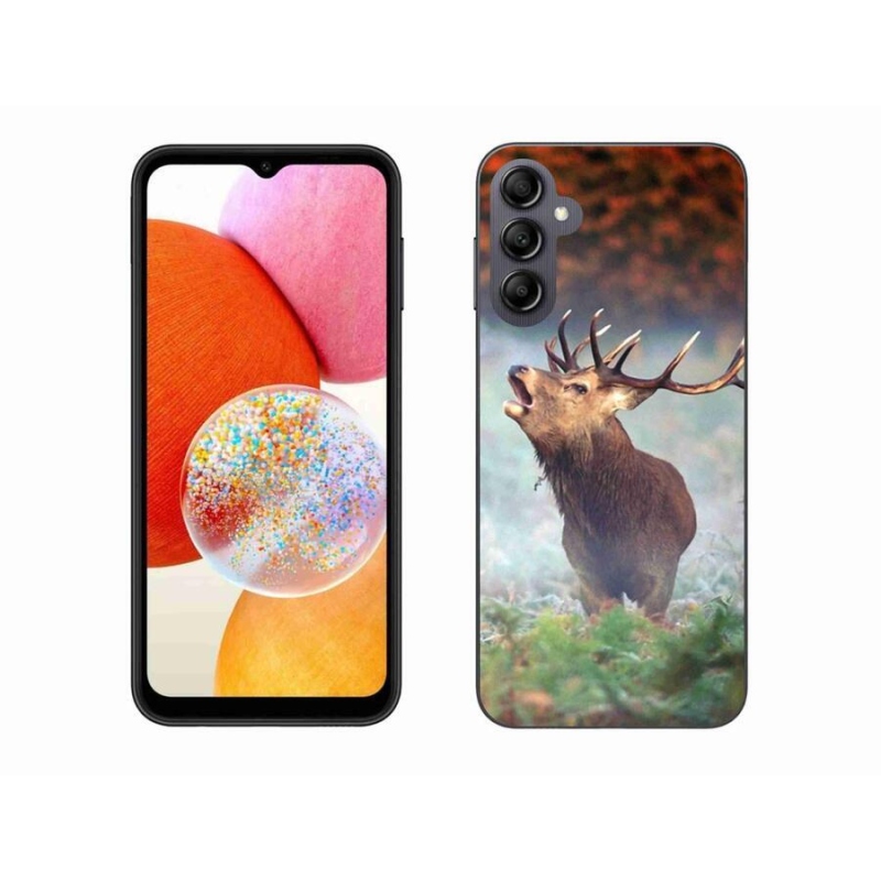 Gelový obal mmCase na mobil Samsung Galaxy A14 4G/5G - jelen 2