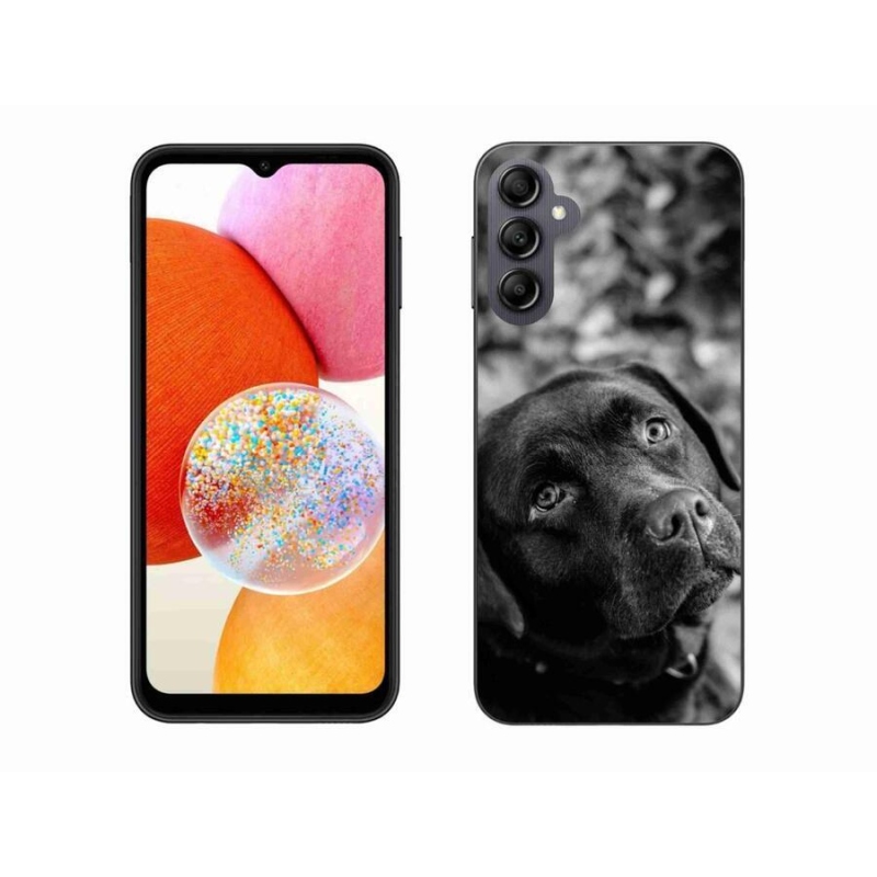 Gelový obal mmCase na mobil Samsung Galaxy A14 4G/5G - labrador