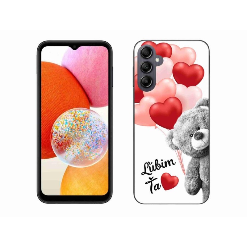 Gelový obal mmCase na mobil Samsung Galaxy A14 4G/5G - ľúbim ťa sk