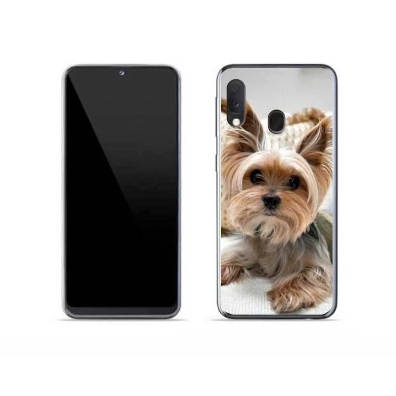 Gelový obal mmCase na mobil Samsung Galaxy A20e - jorkšír 5
