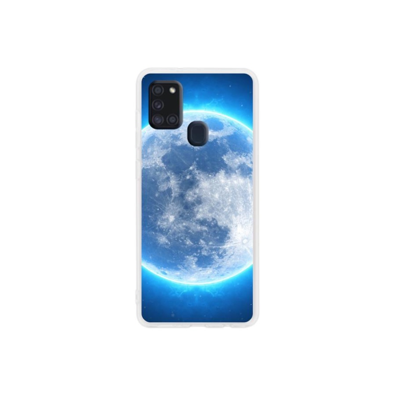 Gelový obal mmCase na mobil Samsung Galaxy A21s - zeměkoule