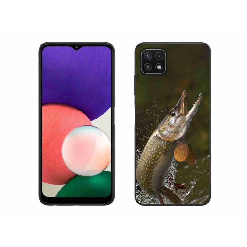 Gelový obal mmCase na mobil Samsung Galaxy A22 5G - štika