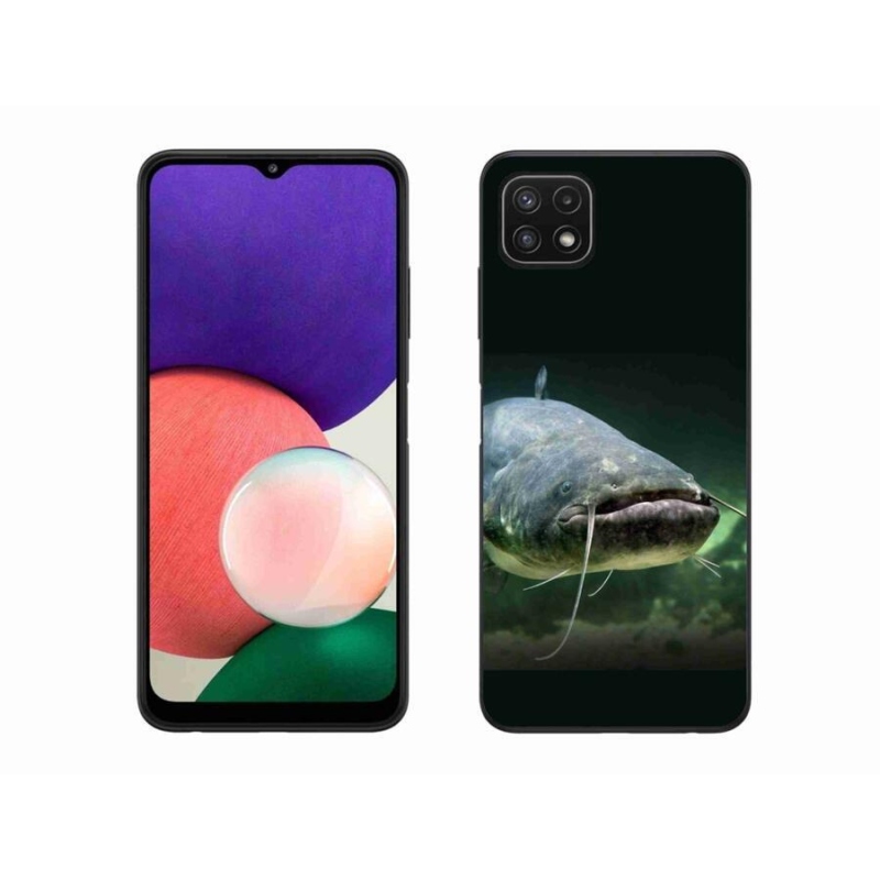 Gelový obal mmCase na mobil Samsung Galaxy A22 5G - sumec