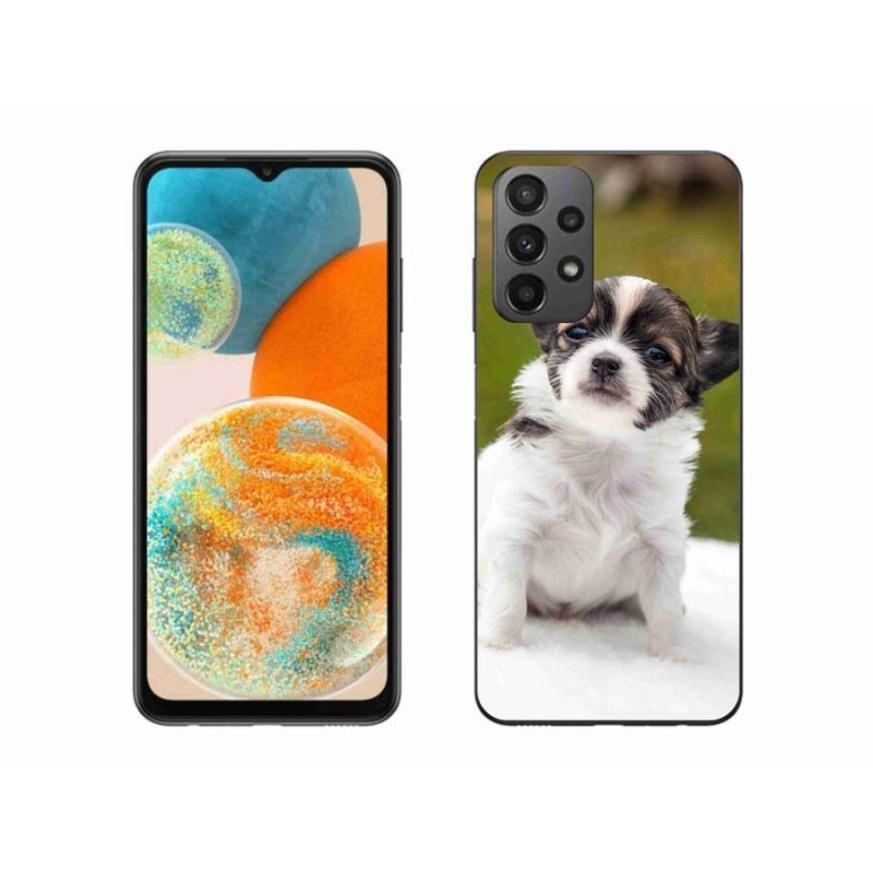 Gelový obal mmCase na mobil Samsung Galaxy A23 4G/5G - čivava 4